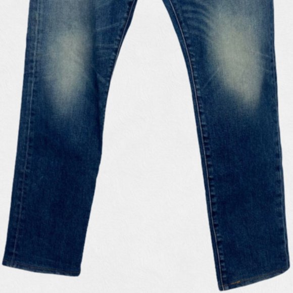 Baldwin Henley Slim Straight Jeans in Porter - Picture 5 of 11